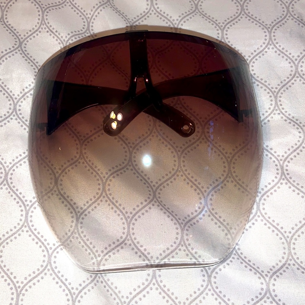 Acrylic Face Shields Brown FACE SHIELD-men…women - Picture 3 of 11
